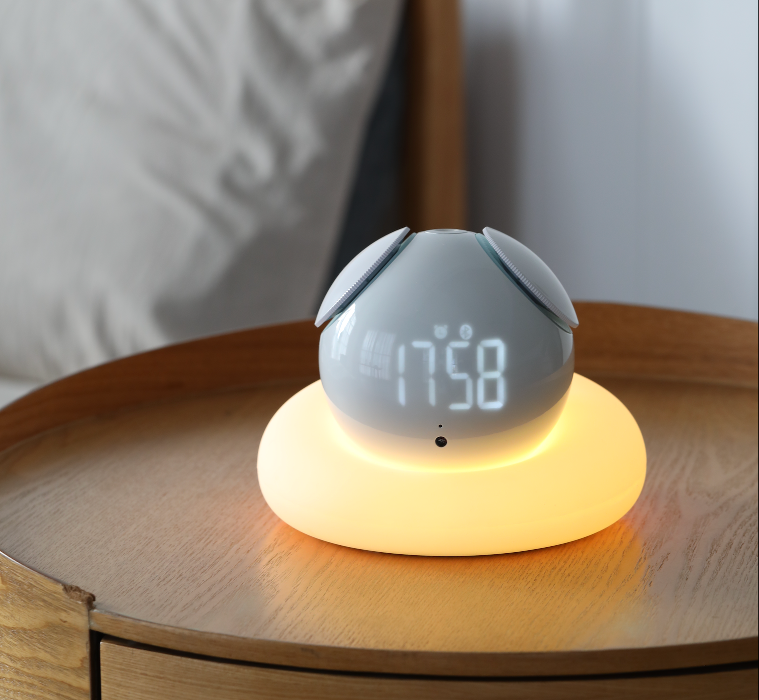 SLEEPHOHO Smart Sleep Robot, Aroma Diffuser, Oil Fregrance, Alarm Clock, 16 Million Colorful Night Light