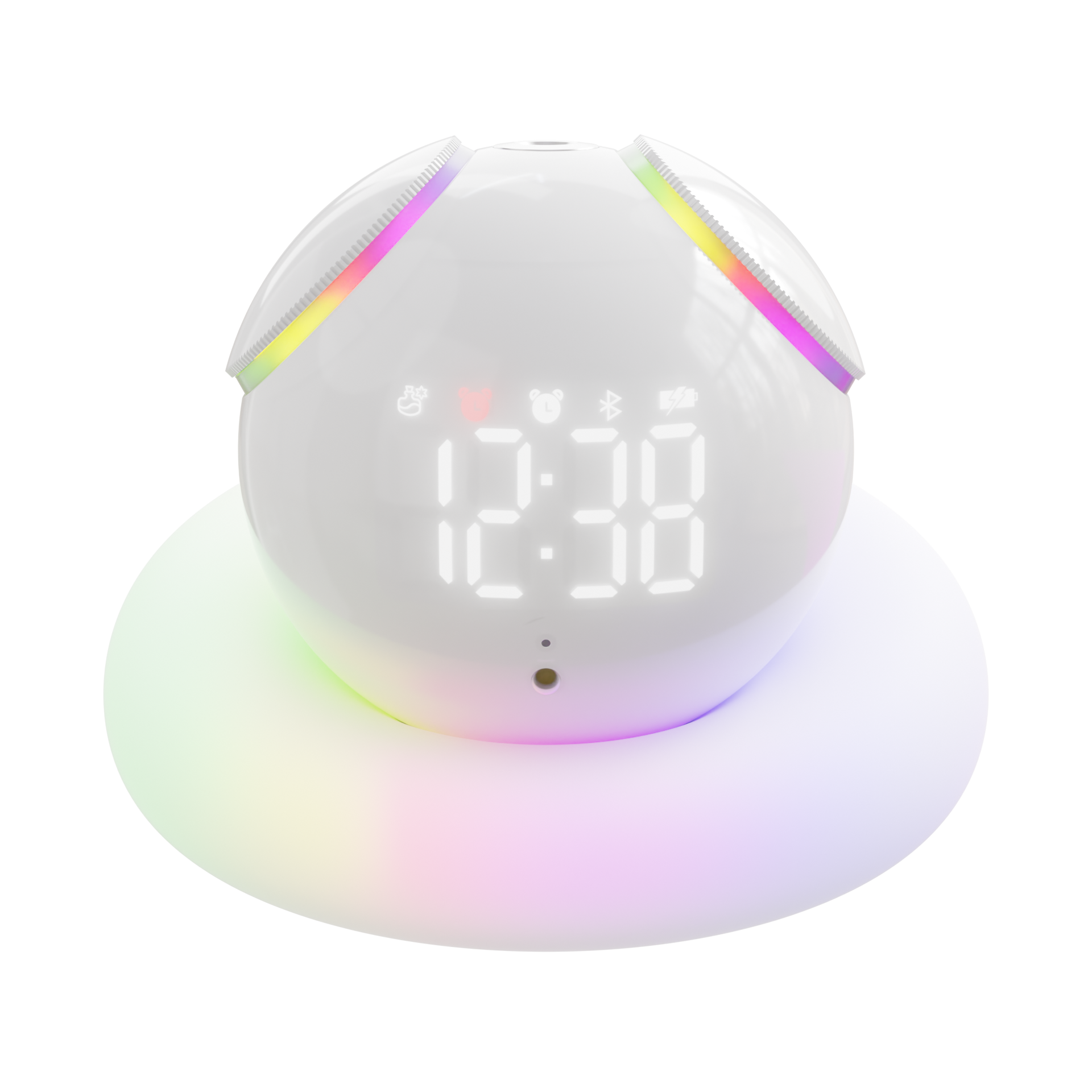 SLEEPHOHO Smart Sleep Robot, Aroma Diffuser, Oil Fregrance, Alarm Clock, 16 Million Colorful Night Light