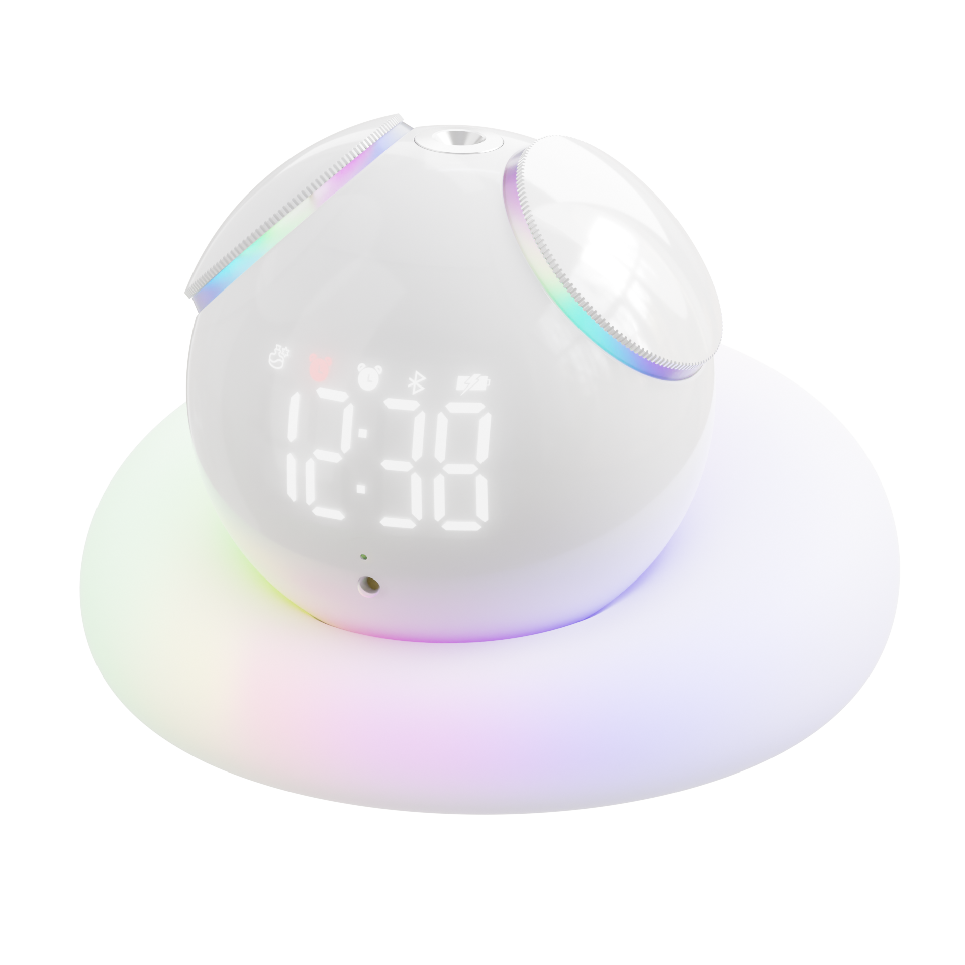 SLEEPHOHO Smart Sleep Robot, Aroma Diffuser, Oil Fregrance, Alarm Clock, 16 Million Colorful Night Light